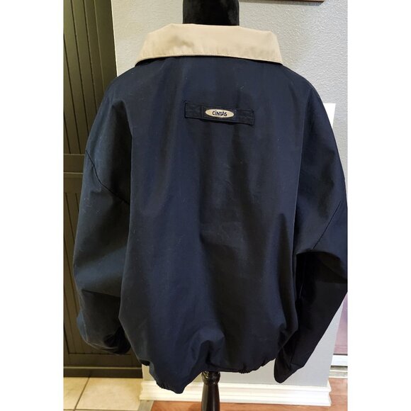 Cintas Pembroke Park Florida Jacket Mens Size 2XL Navy - Picture 4 of 7